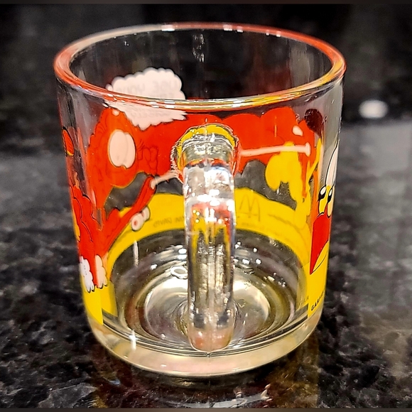 Vintage 1978 Garfield & Odie Collectors Glass Mugs - Set of 2 - Picture 7 of 14